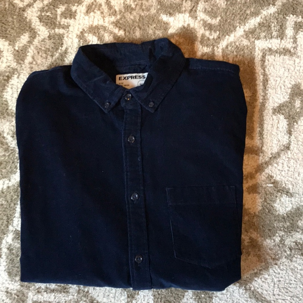 Express lightweight corduroy shirt